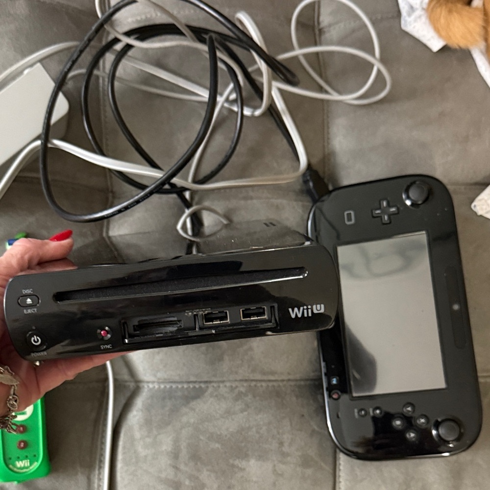 Nintendo Wii U Console in Black